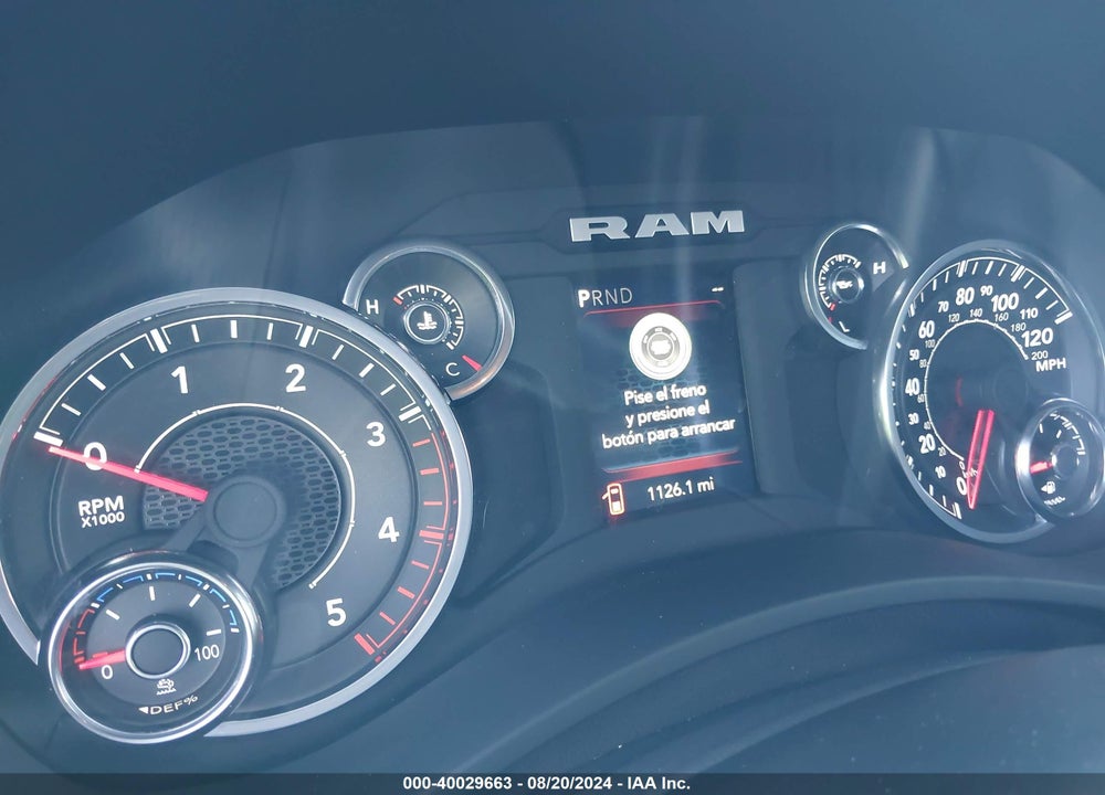 2024 RAM 3500 TRADESMAN  4X4 8' BOX VIN: 3C63RRGL7RG215169