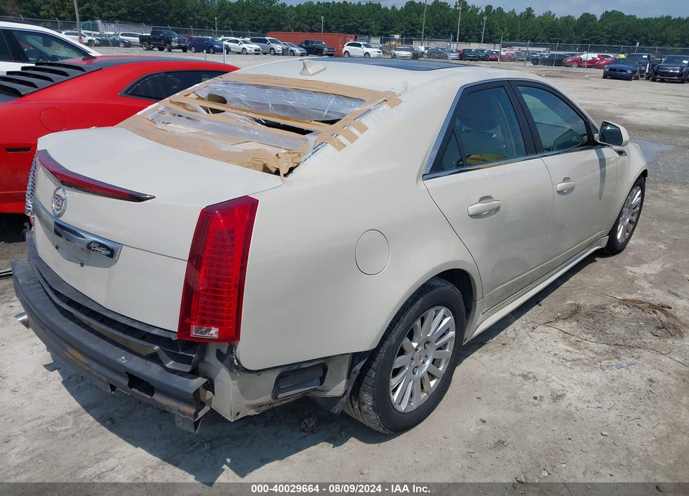 2011 CADILLAC CTS VIN: 1G6DE5EY7B0129390