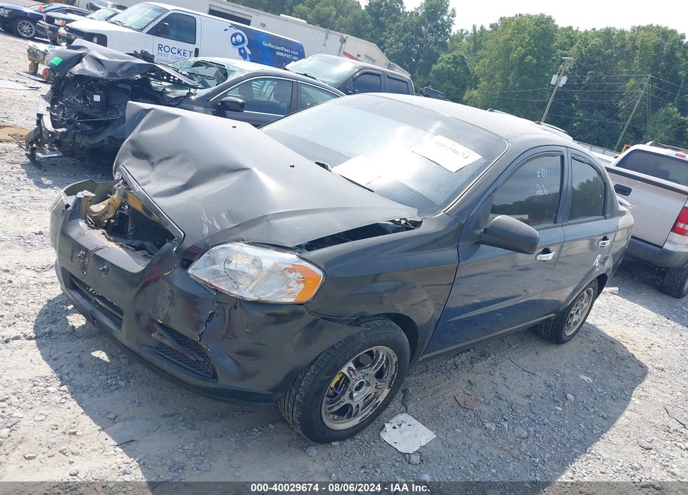 2007 CHEVROLET AVEO LS VIN: KL1TD566X7B092606