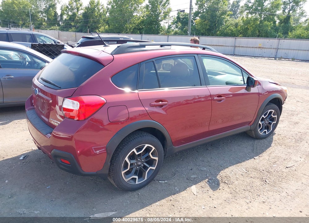 2017 SUBARU CROSSTREK 2.0I PREMIUM VIN: JF2GPABC7HH251913