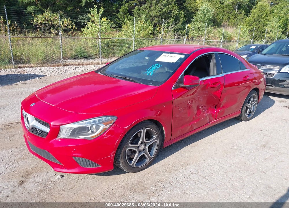 2014 MERCEDES-BENZ CLA 250 4MATIC VIN: WDDSJ4GB4EN125085