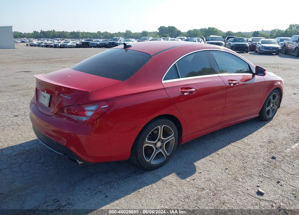 2014 MERCEDES-BENZ CLA 250 4MATIC VIN: WDDSJ4GB4EN125085