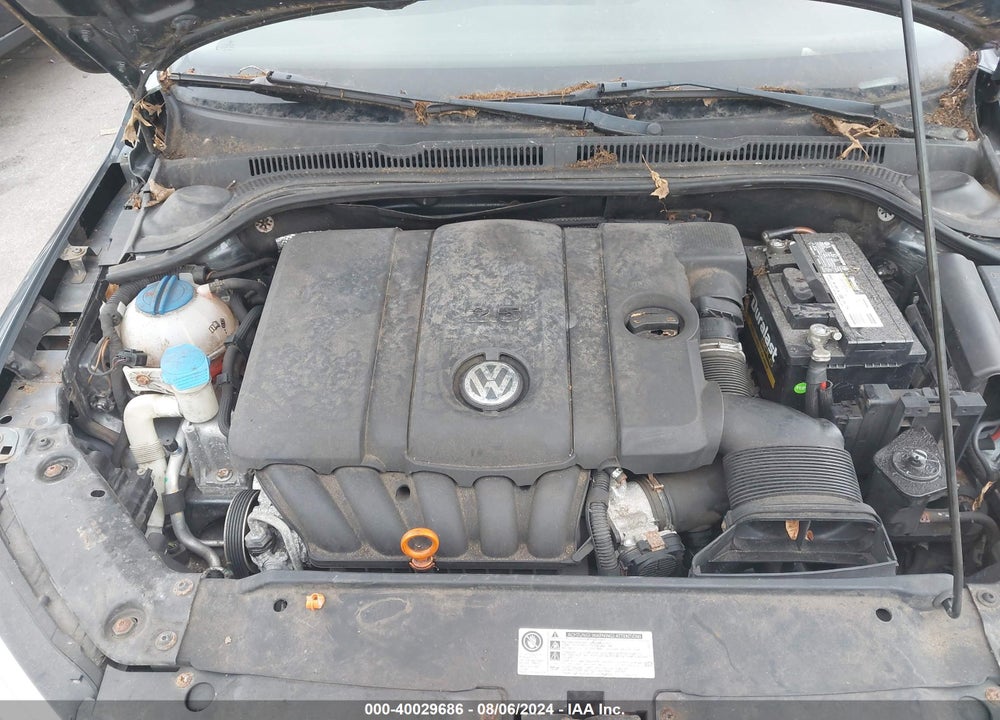 2011 VOLKSWAGEN JETTA 2.5L SE VIN: 3VWDZ7AJ6BM041513