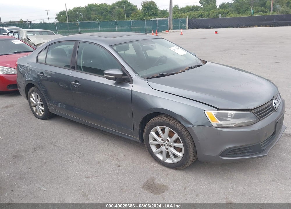 2011 VOLKSWAGEN JETTA 2.5L SE VIN: 3VWDZ7AJ6BM041513