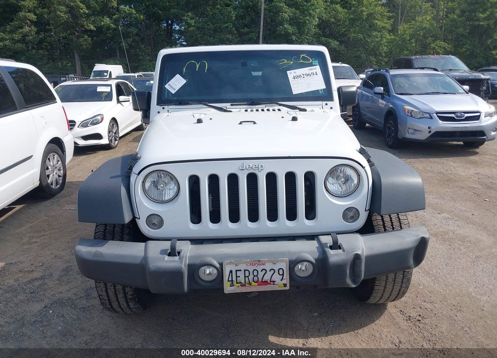 2017 JEEP WRANGLER UNLIMITED SPORT 4X4 VIN: 1C4BJWDG2HL740627