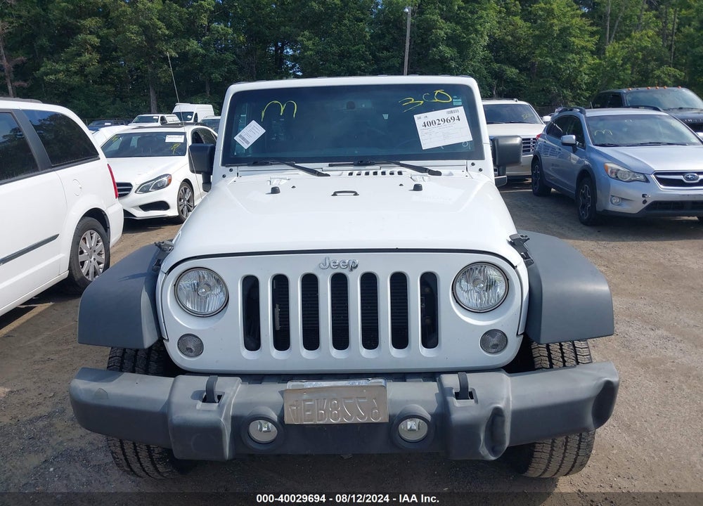 2017 JEEP WRANGLER UNLIMITED SPORT 4X4 VIN: 1C4BJWDG2HL740627