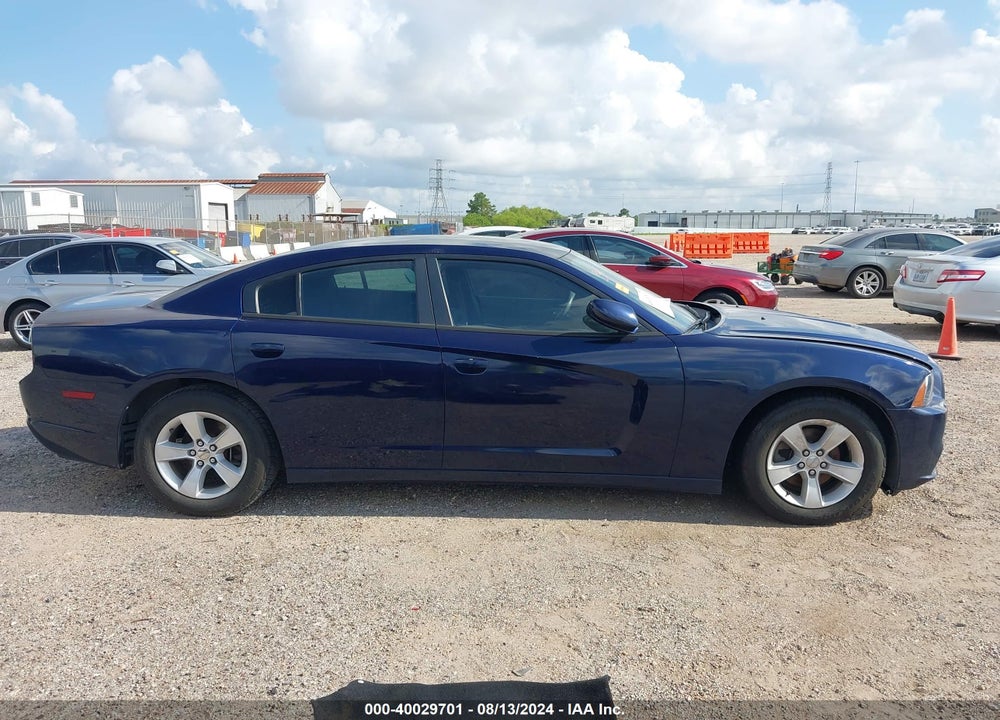 2013 DODGE CHARGER SE VIN: 2C3CDXBG8DH706515