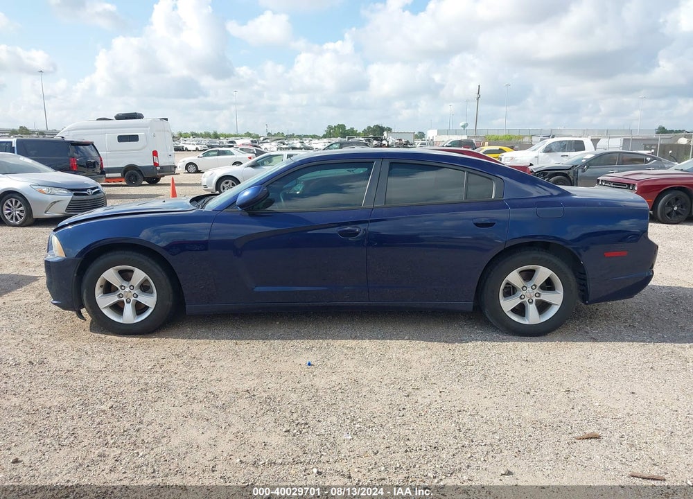 2013 DODGE CHARGER SE VIN: 2C3CDXBG8DH706515