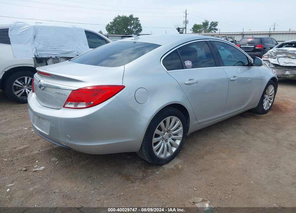 2012 BUICK REGAL VIN: 2G4GR5EK9C9117271