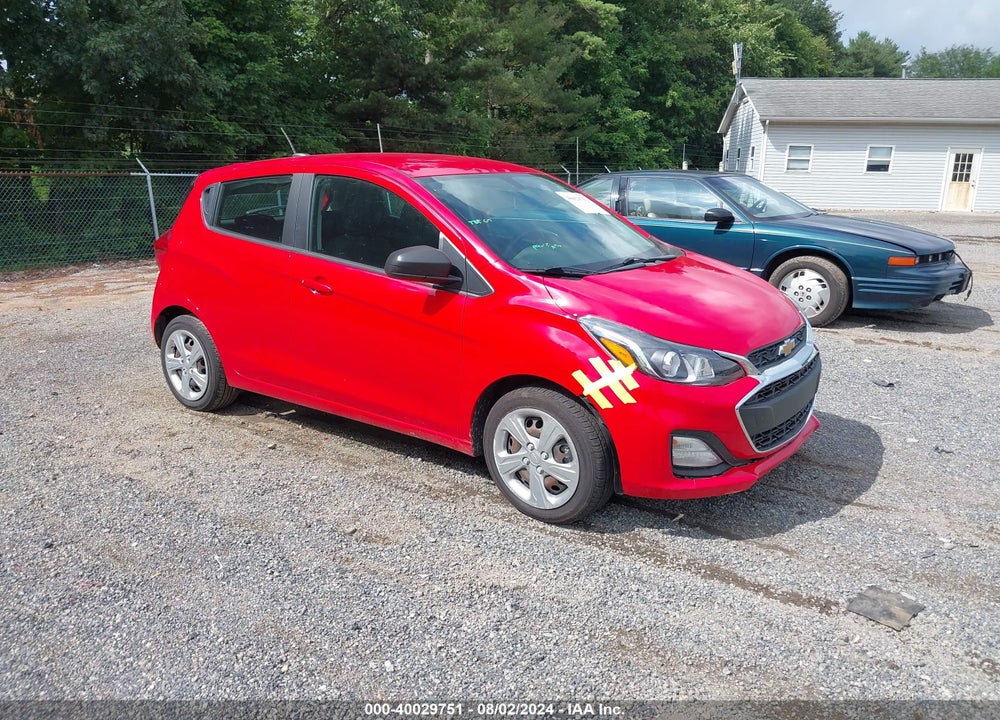 2020 CHEVROLET SPARK FWD LS AUTOMATIC VIN: KL8CB6SA0LC445625