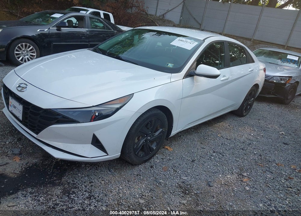2021 HYUNDAI ELANTRA SEL VIN: 5NPLM4AG3MH020711
