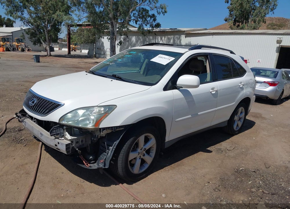 2007 LEXUS RX 350 VIN: 2T2GK31U37C018600