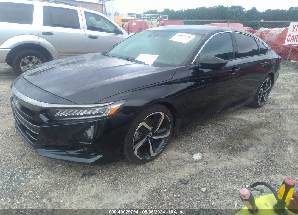 2021 HONDA ACCORD SPORT VIN: 1HGCV1F32MA065052