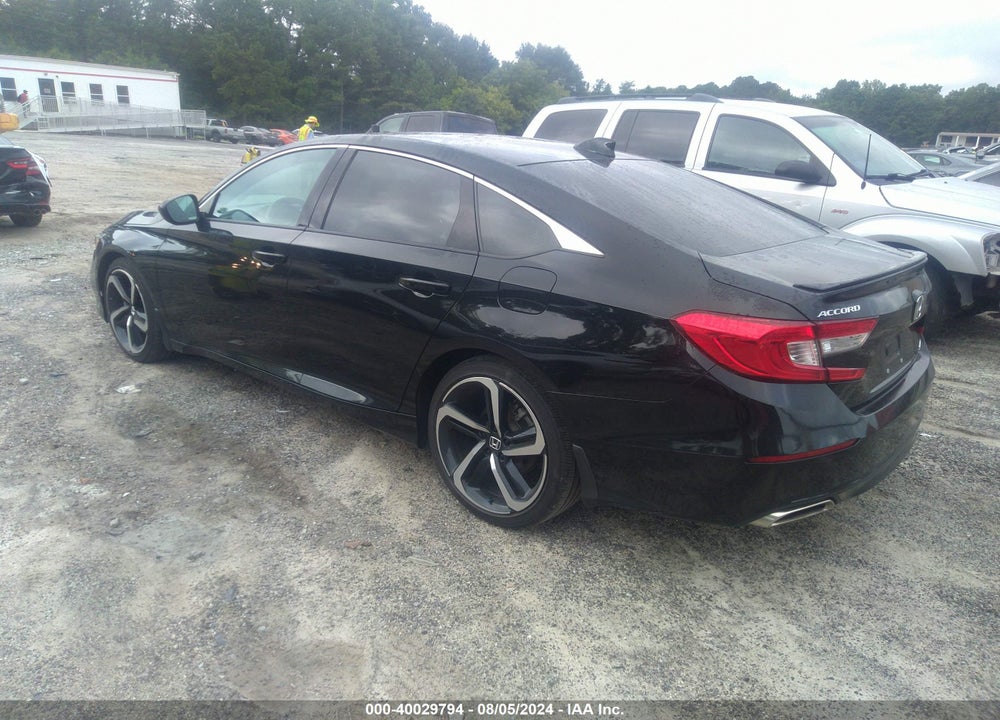 2021 HONDA ACCORD SPORT VIN: 1HGCV1F32MA065052