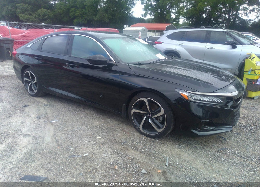 2021 HONDA ACCORD SPORT VIN: 1HGCV1F32MA065052