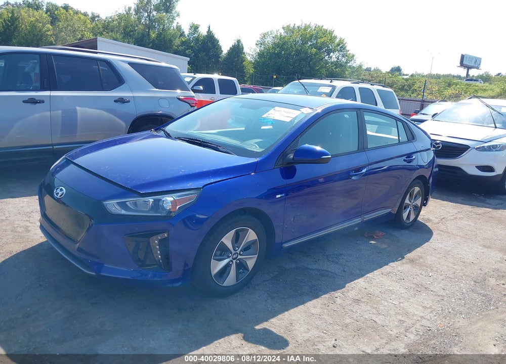 2019 HYUNDAI IONIQ ELECTRIC VIN: KMHC75LH0KU049228