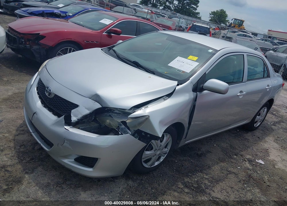 2010 TOYOTA COROLLA LE VIN: JTDBU4EE1AJ059272