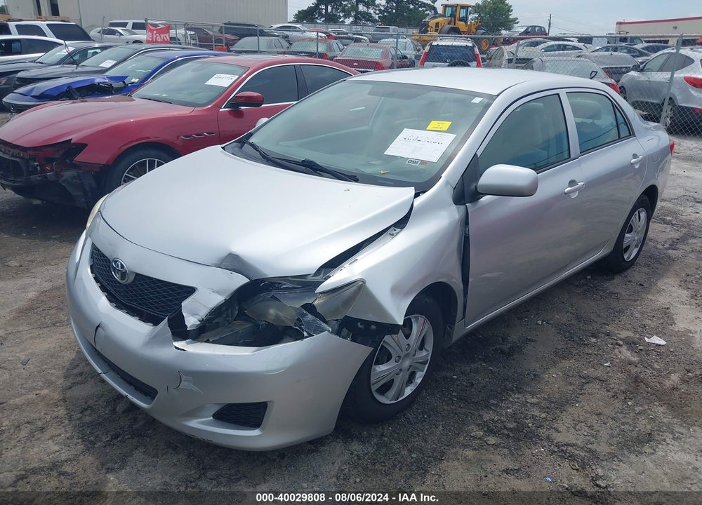 2010 TOYOTA COROLLA LE VIN: JTDBU4EE1AJ059272