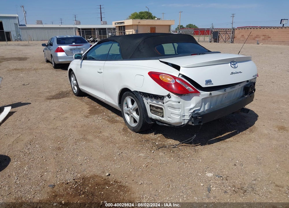 2006 TOYOTA CAMRY SOLARA SE VIN: 4T1FA38P46U093788