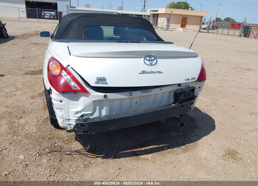 2006 TOYOTA CAMRY SOLARA SE VIN: 4T1FA38P46U093788