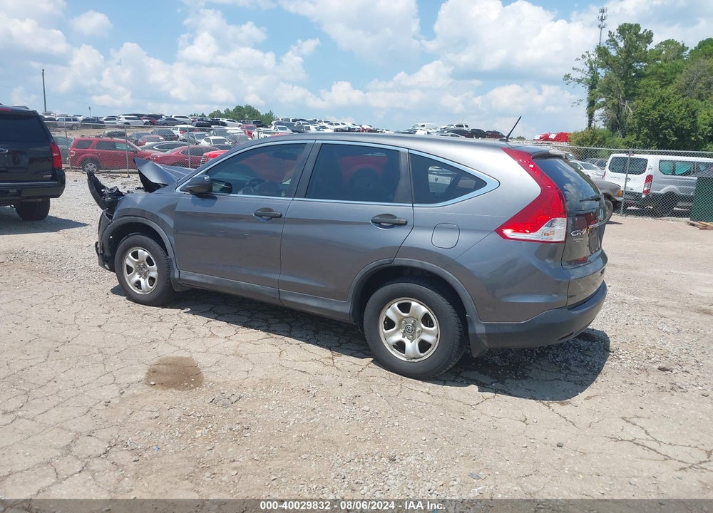 2013 HONDA CR-V LX VIN: 3CZRM3H34DG704161