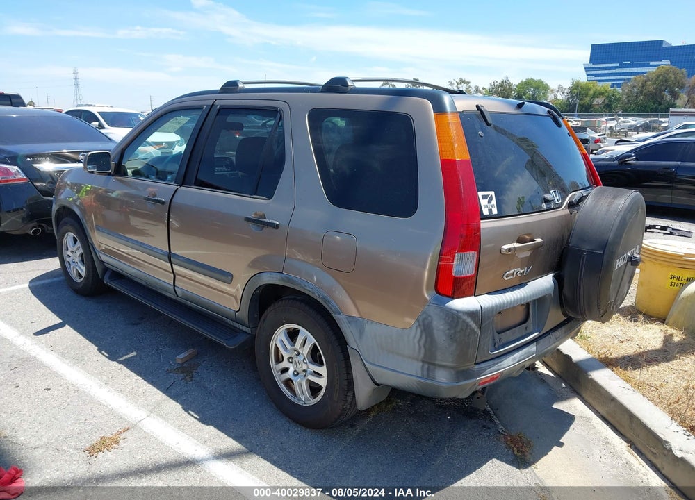 2002 HONDA CR-V EX VIN: JHLRD78862C080617