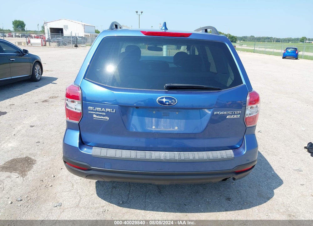 2016 SUBARU FORESTER 2.5I PREMIUM VIN: JF2SJADC6GH473513