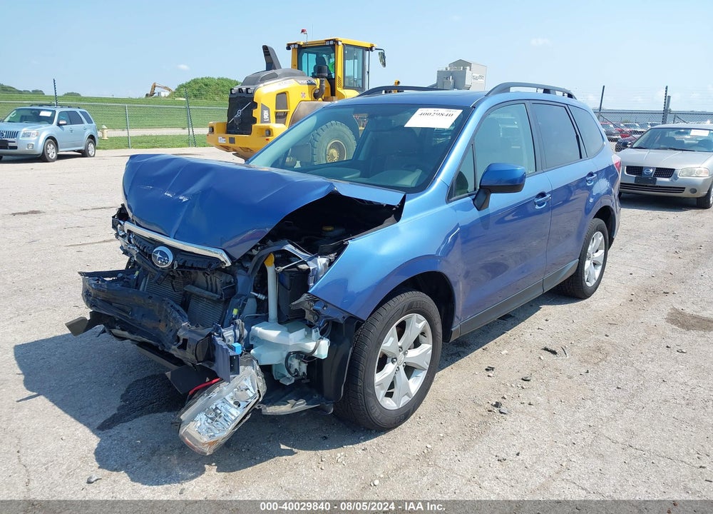 2016 SUBARU FORESTER 2.5I PREMIUM VIN: JF2SJADC6GH473513