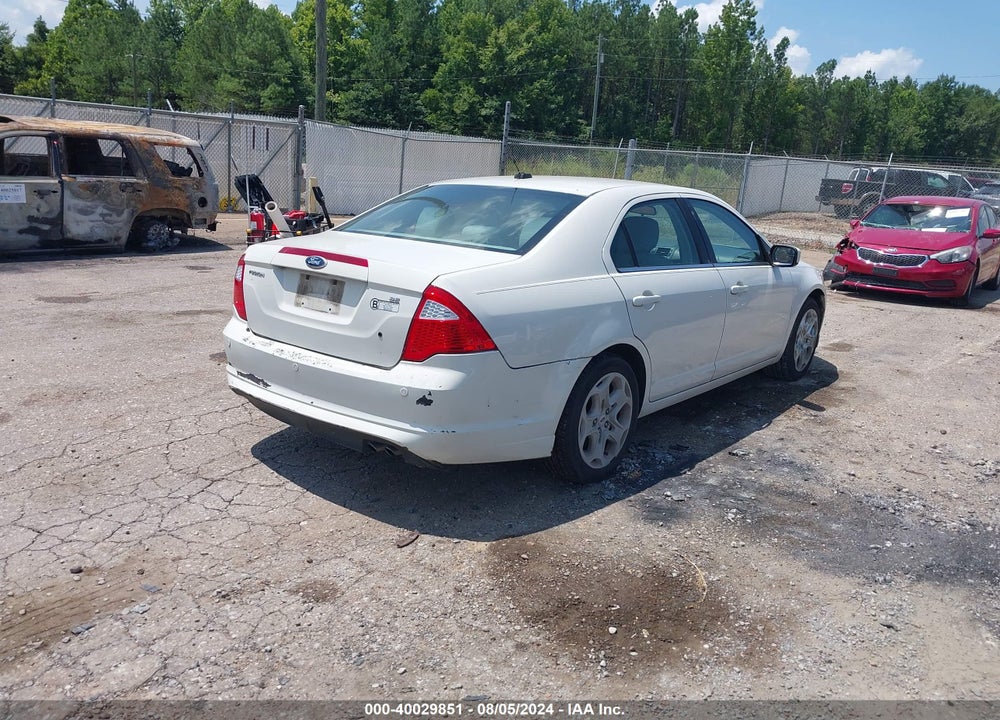 2011 FORD FUSION SE VIN: 3FAHP0HA3BR180076