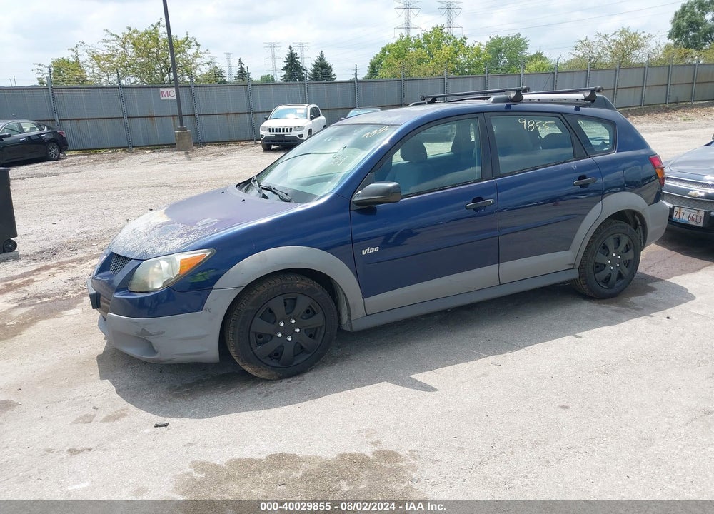 2003 PONTIAC VIBE VIN: 5Y2SL62843Z439272
