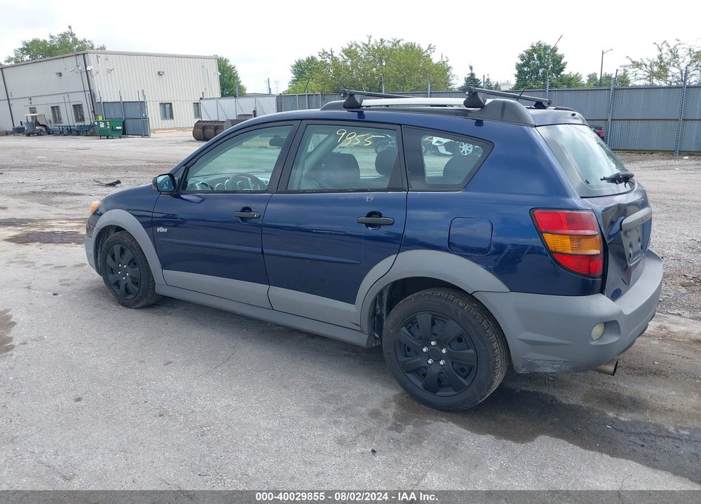 2003 PONTIAC VIBE VIN: 5Y2SL62843Z439272