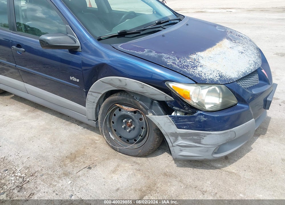 2003 PONTIAC VIBE VIN: 5Y2SL62843Z439272