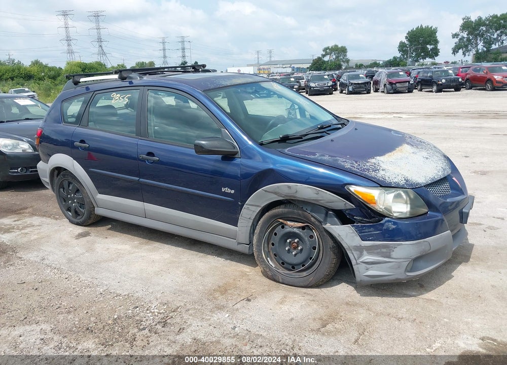 2003 PONTIAC VIBE VIN: 5Y2SL62843Z439272