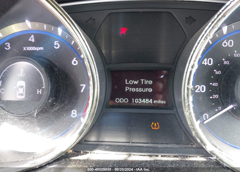 2013 HYUNDAI SONATA SE VIN: 5NPEC4AC6DH518085
