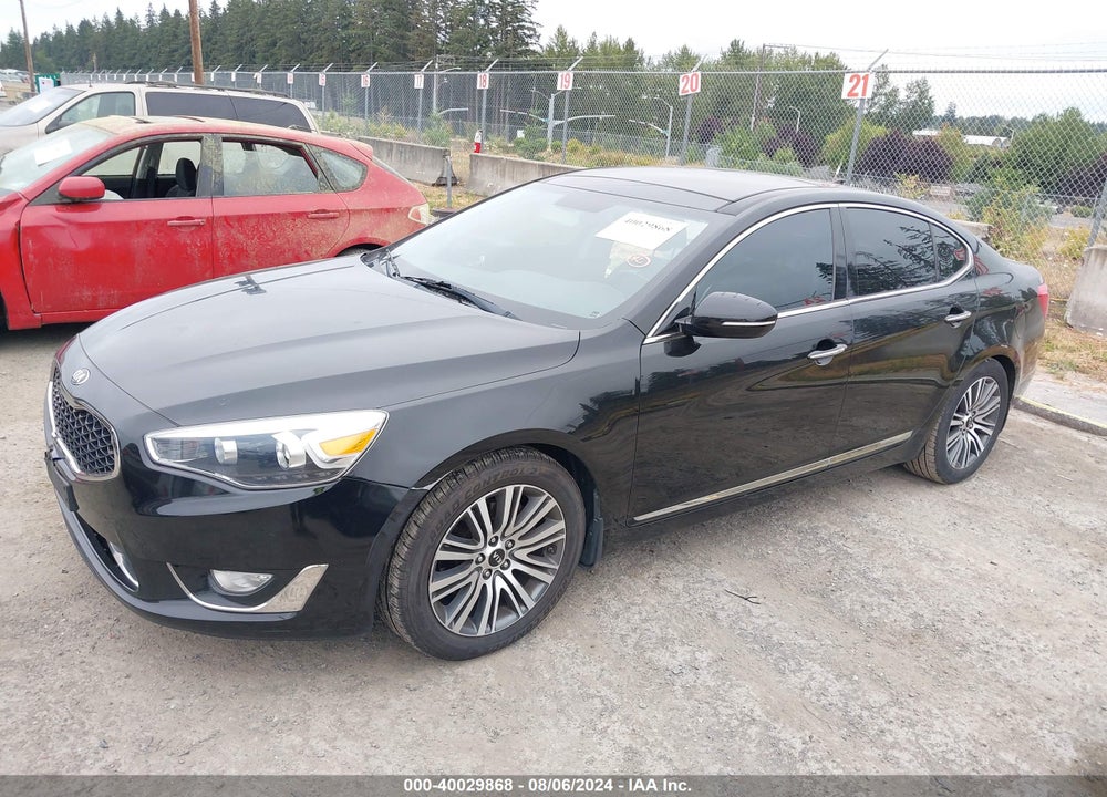 2014 KIA CADENZA PREMIUM VIN: KNALN4D75E5162775