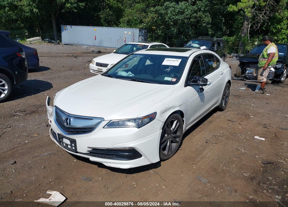 2015 ACURA TLX V6 TECH VIN: 19UUB3F59FA007582