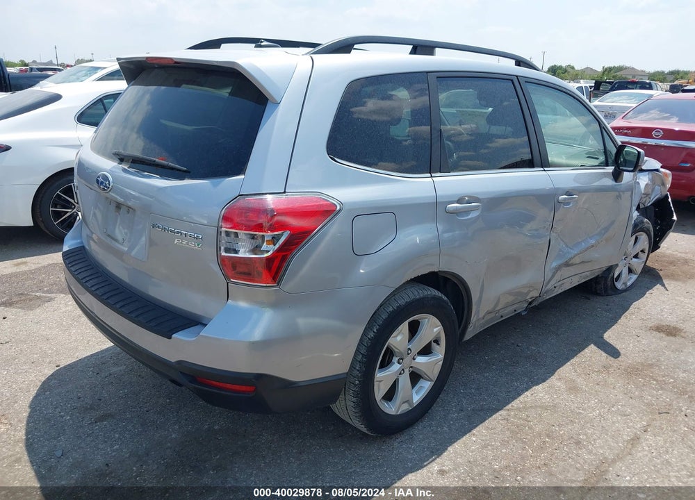 2015 SUBARU FORESTER 2.5I LIMITED VIN: JF2SJAKC4FH580108