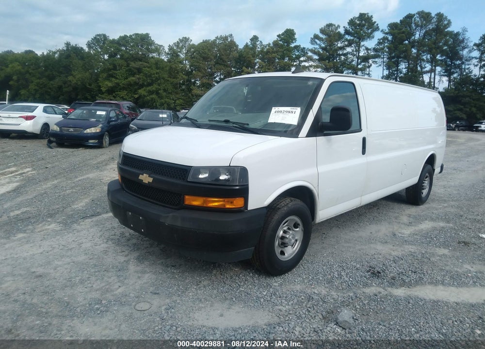2020 CHEVROLET EXPRESS CARGO RWD 2500 EXTENDED WHEELBASE WT VIN: 1GCWGBFP4L1139830