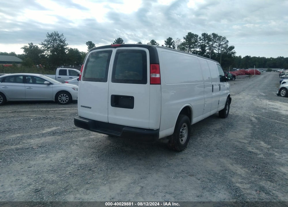 2020 CHEVROLET EXPRESS CARGO RWD 2500 EXTENDED WHEELBASE WT VIN: 1GCWGBFP4L1139830