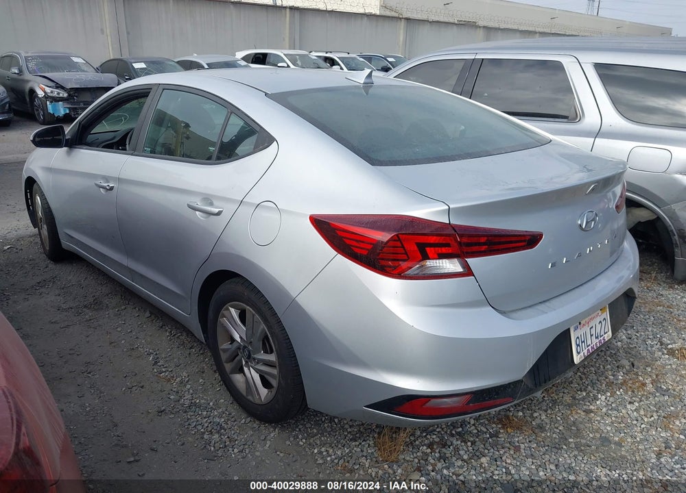 2019 HYUNDAI ELANTRA VIN: KMHD84LFXKU753155