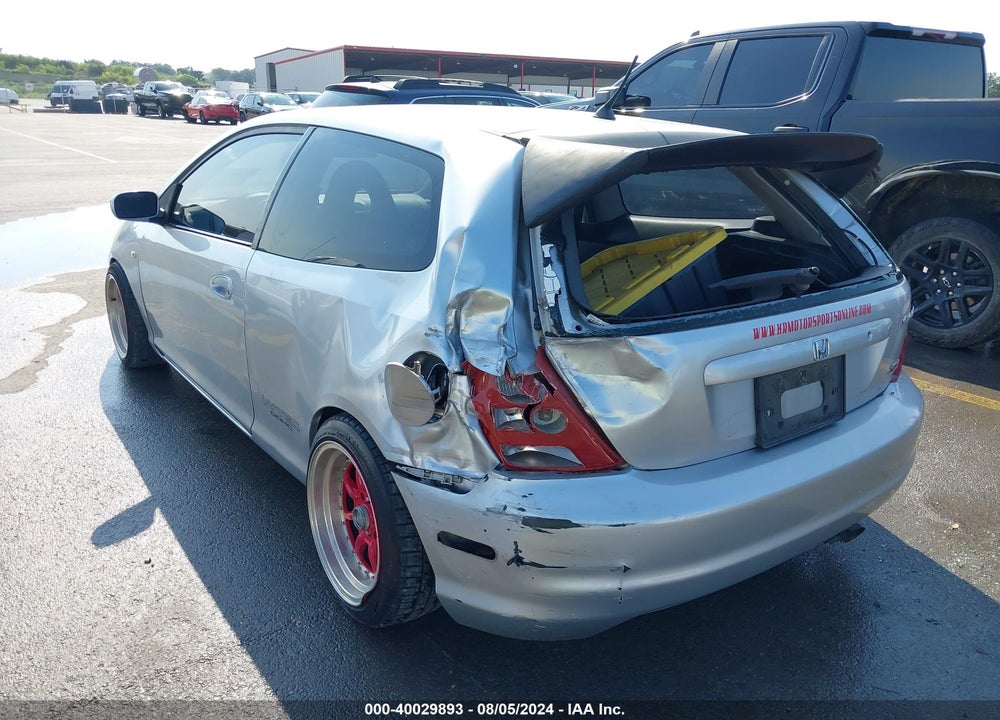 2003 HONDA CIVIC SI VIN: SHHEP33583U400340