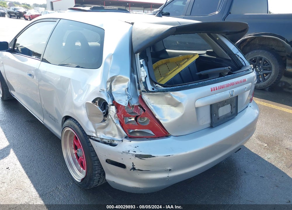 2003 HONDA CIVIC SI VIN: SHHEP33583U400340
