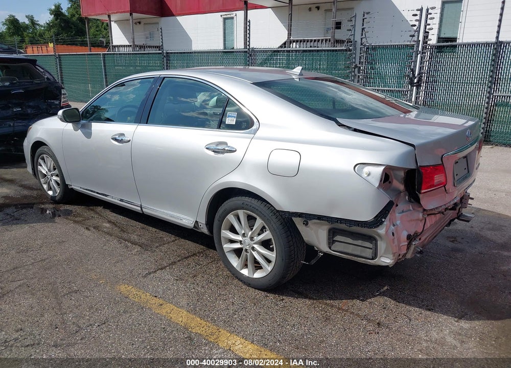 2011 LEXUS ES 350 VIN: JTHBK1EG9B2452162