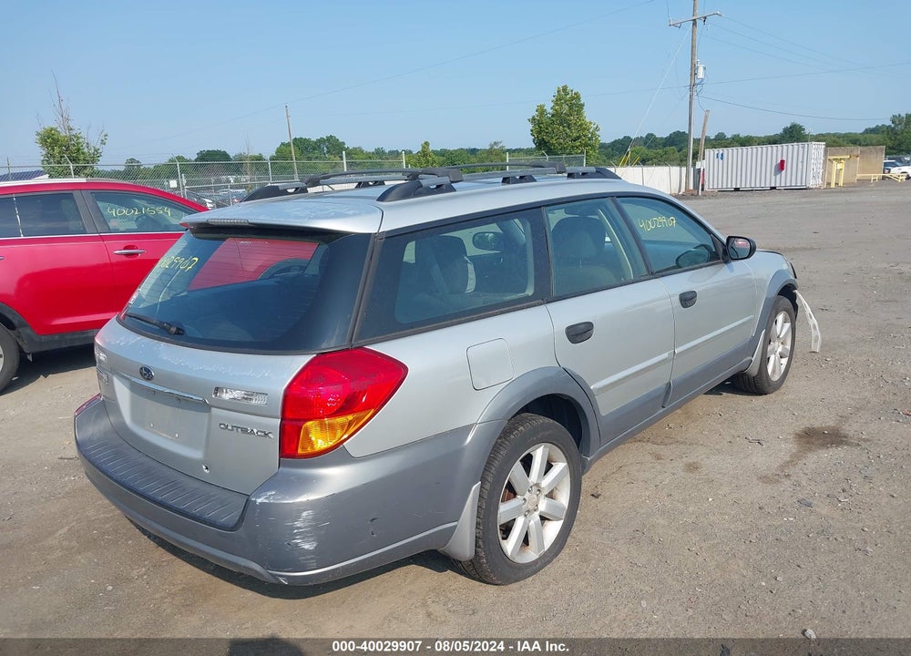 2007 SUBARU OUTBACK 2.5I VIN: 4S4BP61C577332352