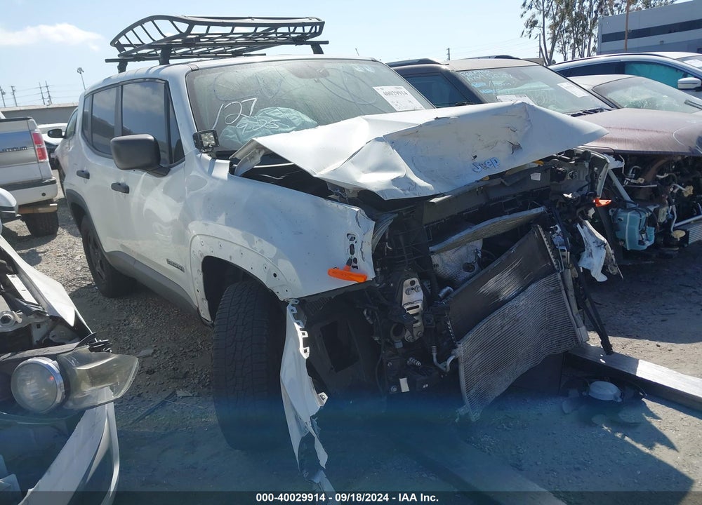 2019 JEEP RENEGADE SPORT 4X4 VIN: ZACNJBAB6KPK03578