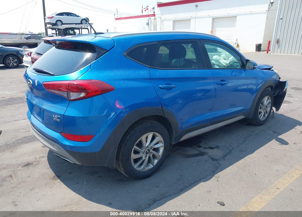2017 HYUNDAI TUCSON ECO VIN: KM8J3CA27HU346284