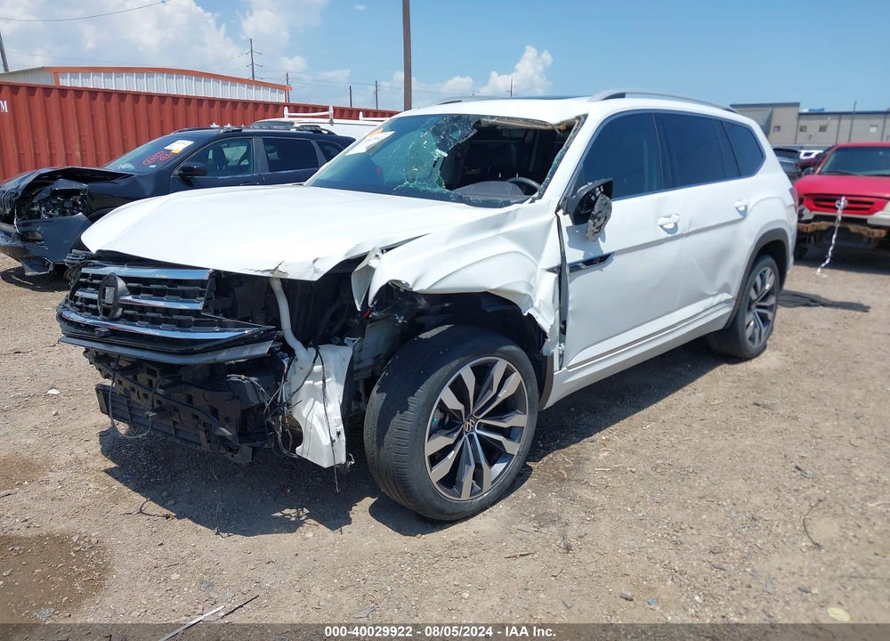 2022 VOLKSWAGEN ATLAS 3.6L V6 SEL PREMIUM R-LINE VIN: 1V2FR2CA8NC513825