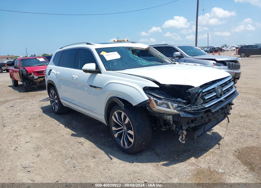 2022 VOLKSWAGEN ATLAS 3.6L V6 SEL PREMIUM R-LINE VIN: 1V2FR2CA8NC513825