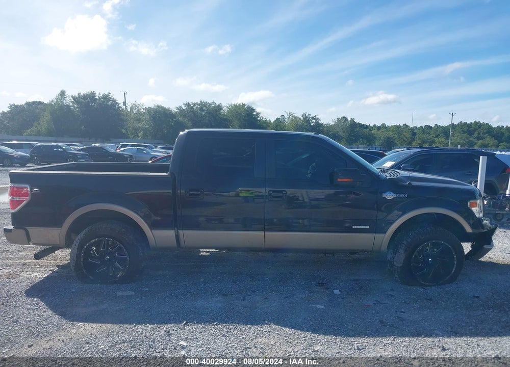 2013 FORD F-150 KING RANCH VIN: 1FTFW1CT4DKF76334