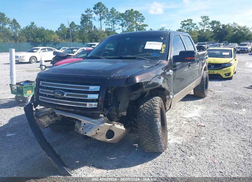 2013 FORD F-150 KING RANCH VIN: 1FTFW1CT4DKF76334
